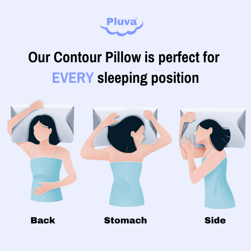 Pluva™ Contour Comfort Pillow