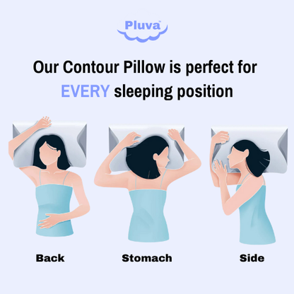 Pluva™ Contour Comfort Pillow